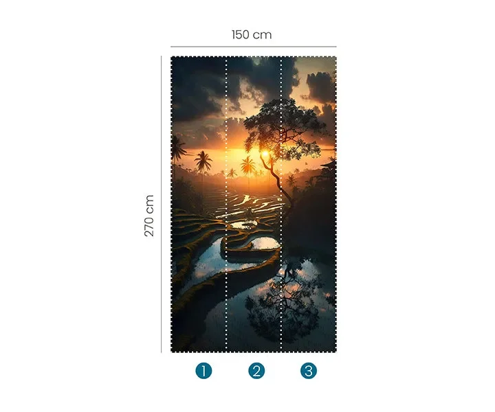 Zoom Digital Wallpaper Wall Mural - 2531N81 — Ảnh 3