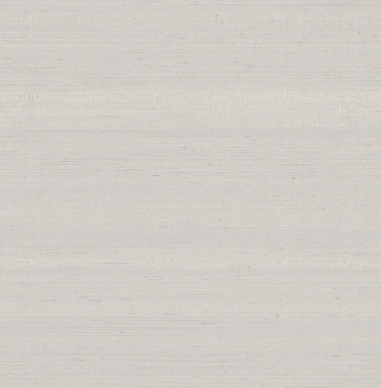 Fine Silk Faux Fabric Wallpaper - Light Grey — Image 2