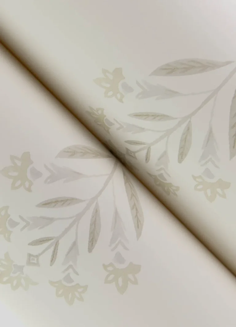 Chesapeake Kova Floral Crest Wallpaper - Dove — Ảnh 6