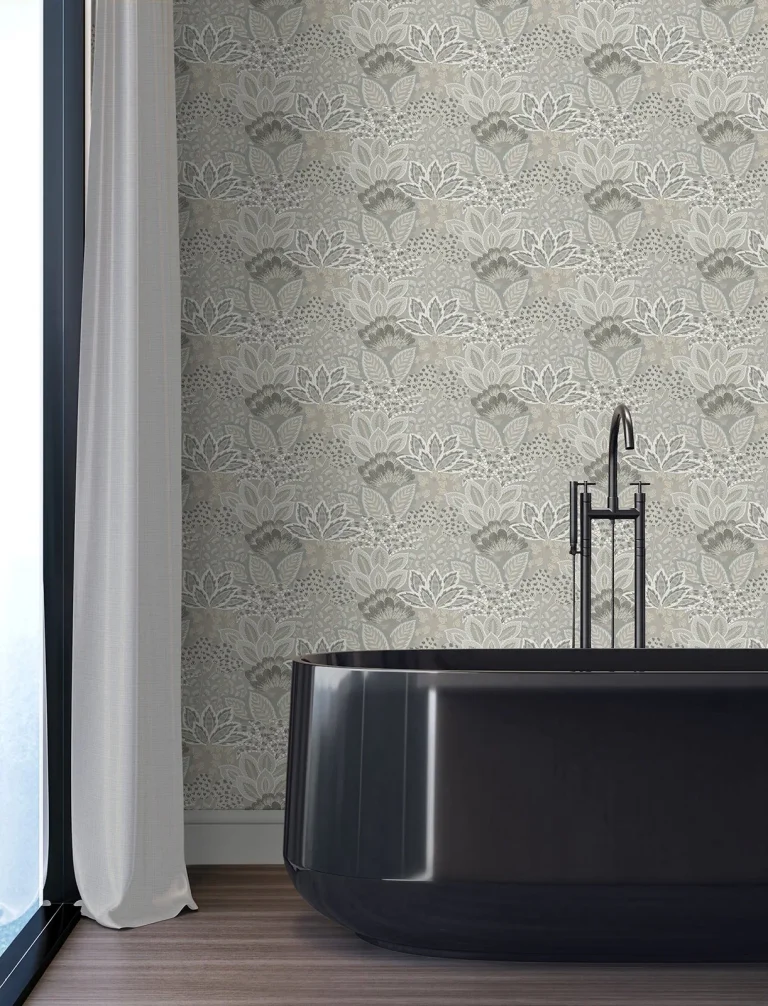 Catherine Botanical Wallpaper - Taupe — Ảnh 4