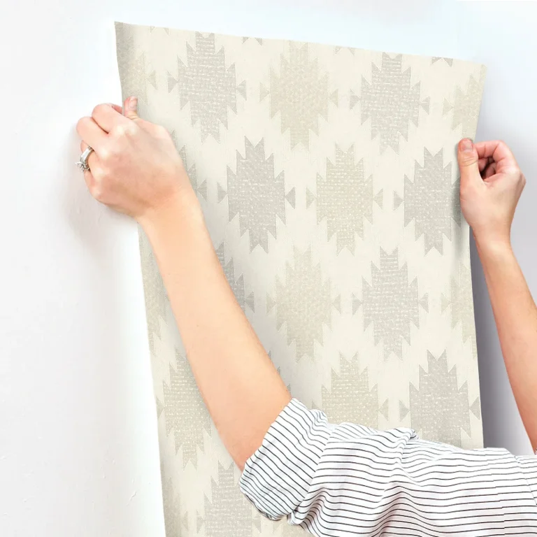 Chesapeake Stitched Heirloom Wallpaper - Moss — Ảnh 6