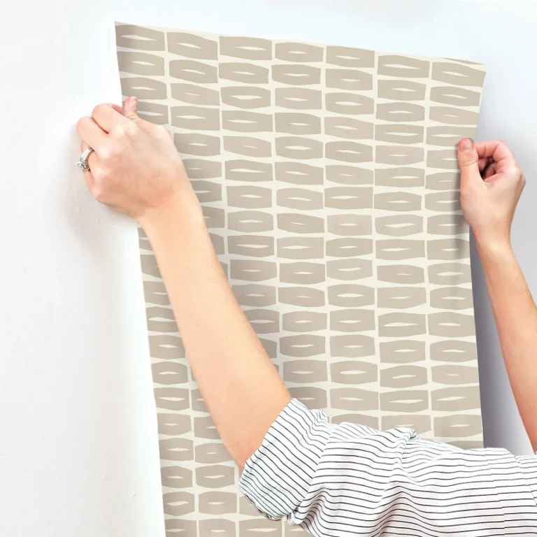 Modernist Motif Wallpaper - Linseed Oil — Ảnh 2