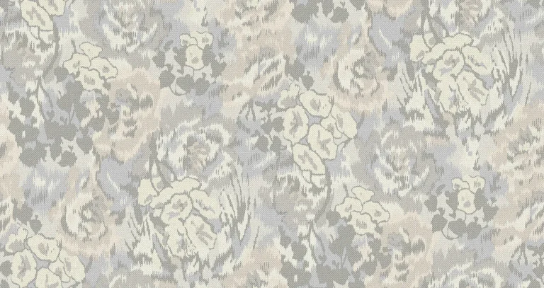 Flower Pot Wallpaper - Grey — Ảnh 3