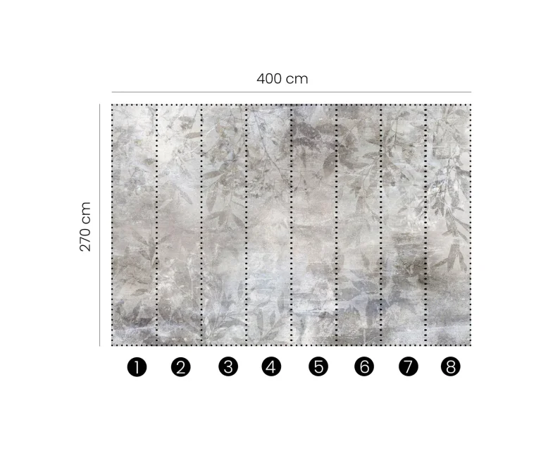 Fashion For Walls Digital Wallpaper Wall Mural - 2537V11 — Ảnh 3