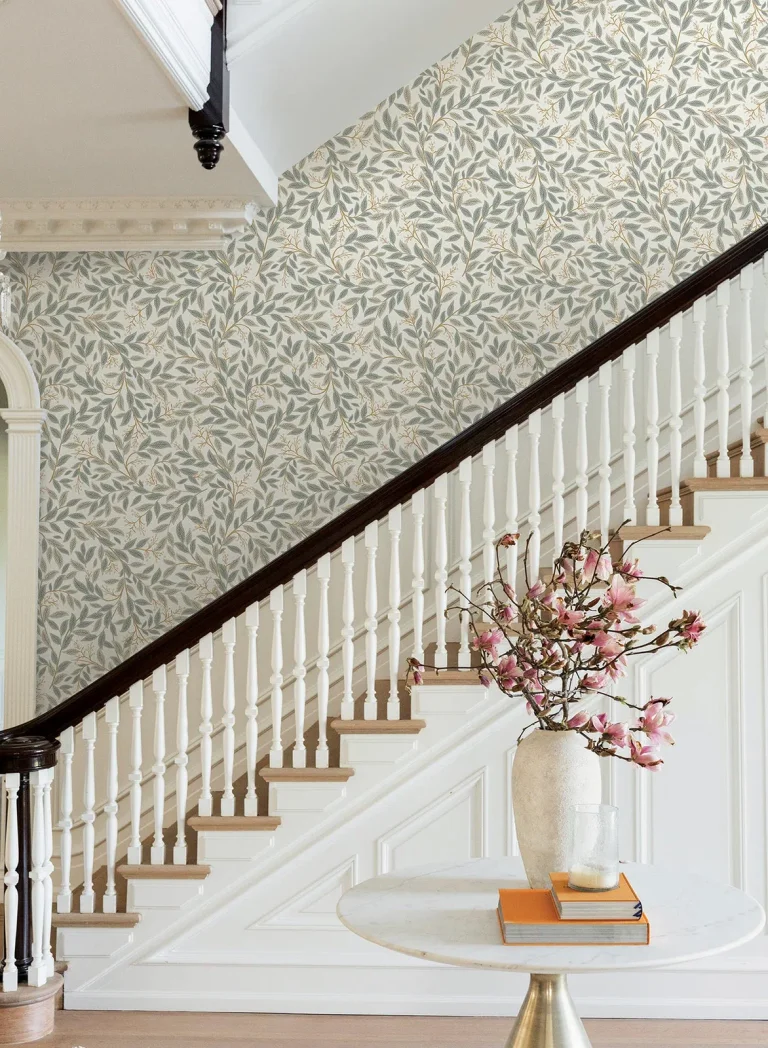 Rifle Paper Co. Willowberry Wallpaper - Linen & White — Ảnh 2