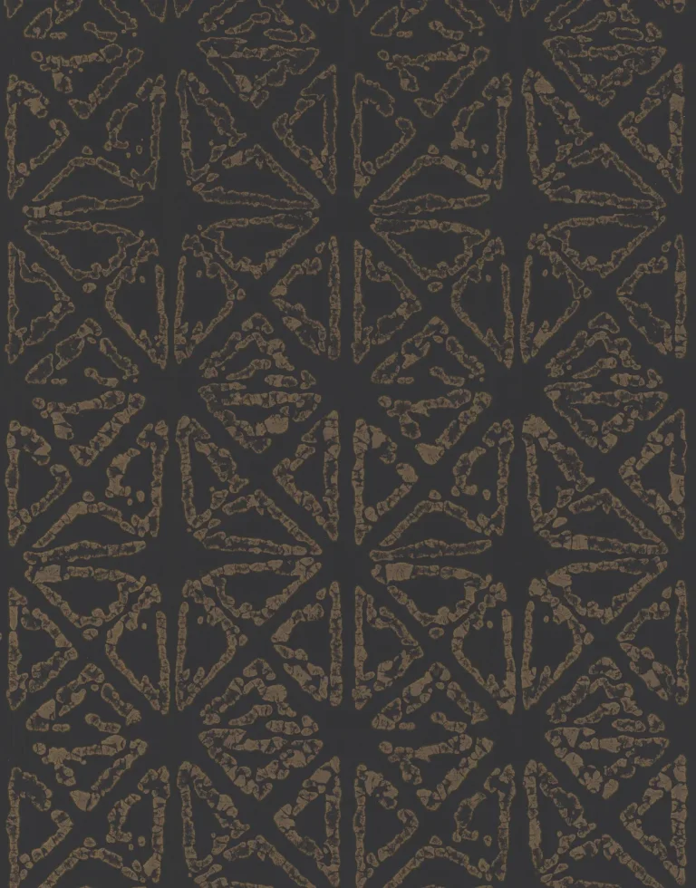 Ronald Redding Empire Diamond Wallpaper - Black/Gold — Ảnh 2