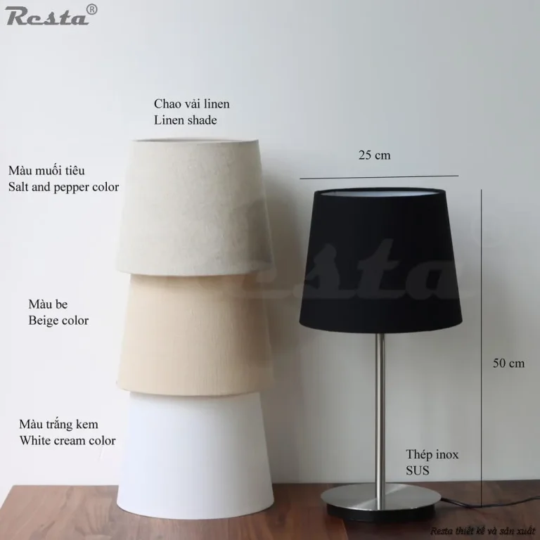 Resta 14 table lamp - Beige — Ảnh 2