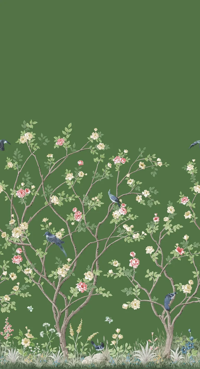 Ronald Redding Lingering Garden Wall Mural - Green — Ảnh 3