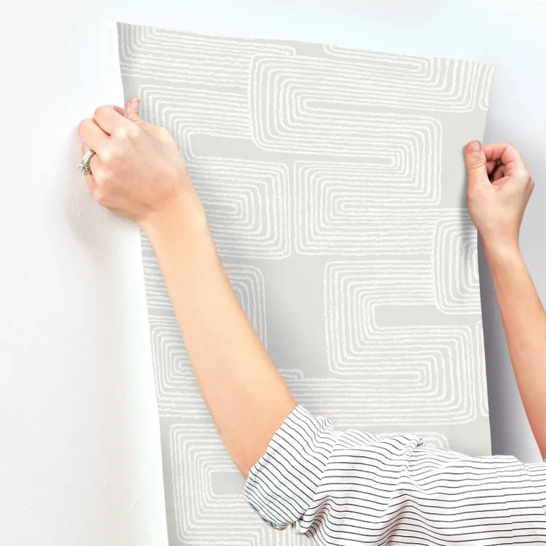 Zulu Thread Wallpaper - Dove/Pearl — Ảnh 8