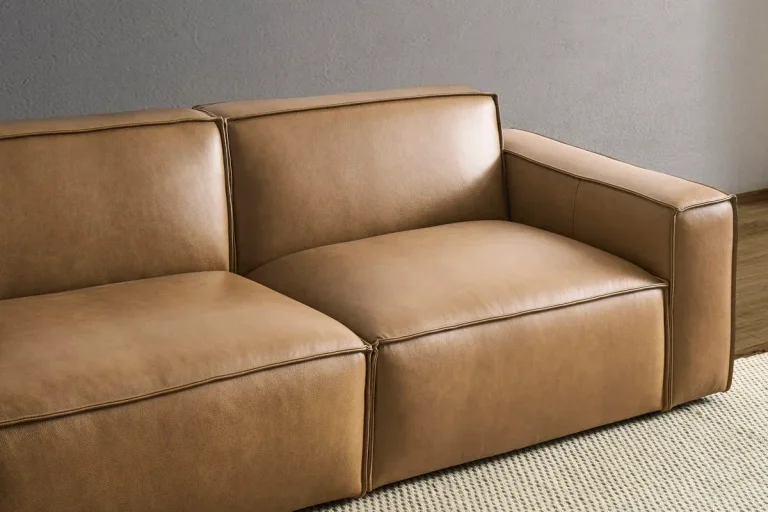 LEATHER BOLD SOFA (2-seater) — Ảnh 4