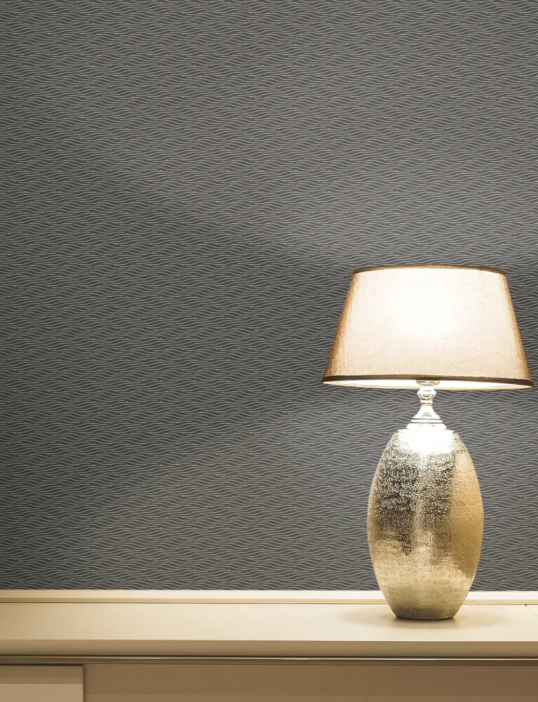 Candice Olson Elevated Waves Wallpaper - Black — Ảnh 3