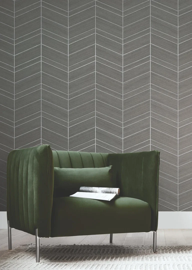 Ronald Redding Chevron Abaca Wallpaper - Portabella — Ảnh 3