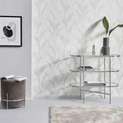 Elle Decoration 2 - 10207-31 Plant - White & Grey