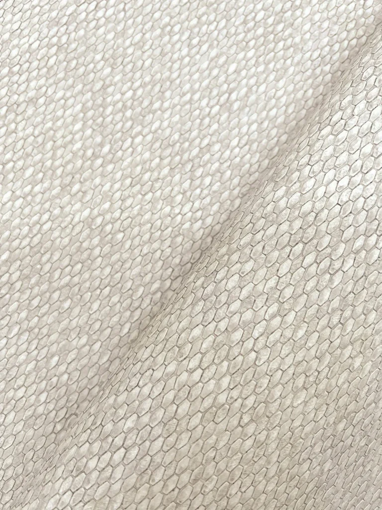 Stretched Hexagons Wallpaper - Light Grey — Image 4