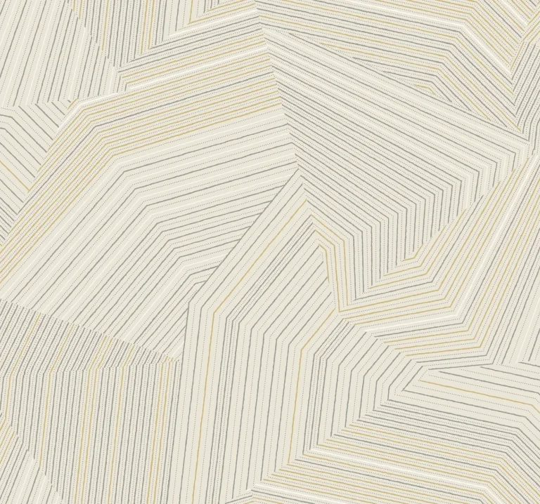 Dotted Maze Wallpaper - Taupe — Image 3