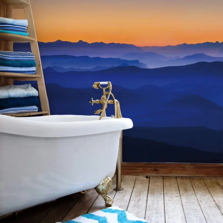 Mountains - Wall Mural 5117 - 4 Panel - 192cm x 260cm — Ảnh 2