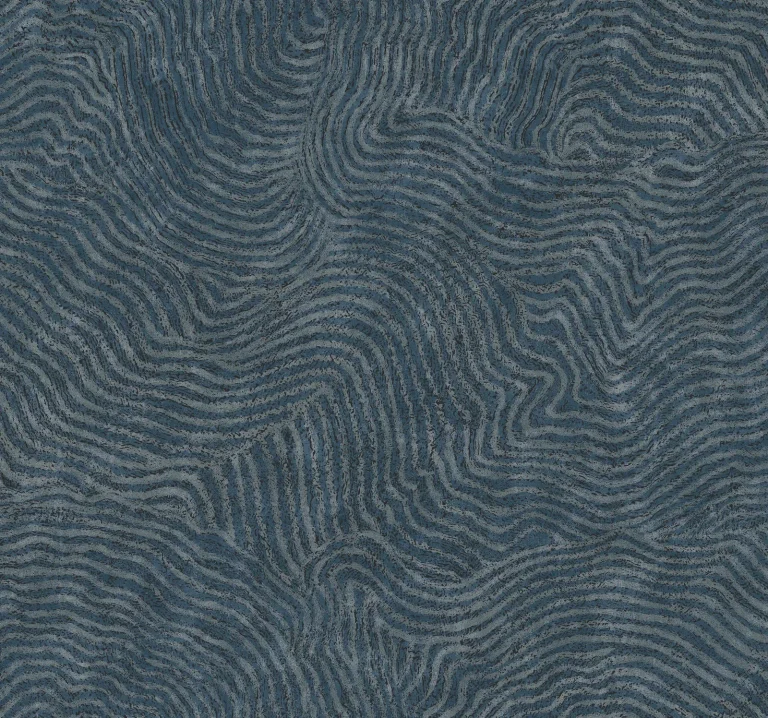 Modern Wood Wallpaper - Indigo — Ảnh 7