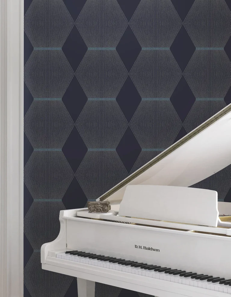 Ronald Redding Diamond Legacy Wallpaper - Navy — Ảnh 6