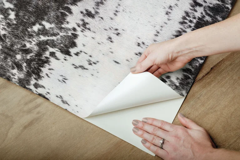 Marbled Appaloosa Peel and Stick Wallpaper - Black — Ảnh 8