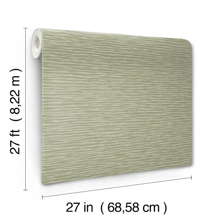 Ronald Redding Lotus Weave Wallpaper - Moss — Ảnh 6