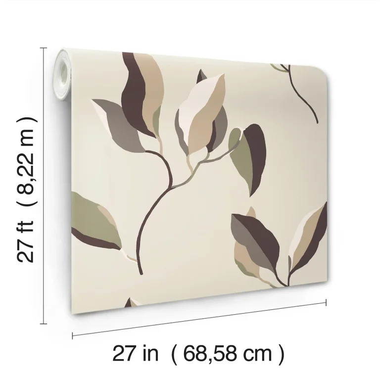 Brushwork Branches Wallpaper - Violet — Image 7