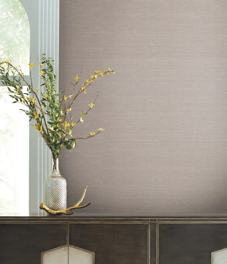 Ronald Redding Delicate Abaca Wallpaper - Slate — Ảnh 2