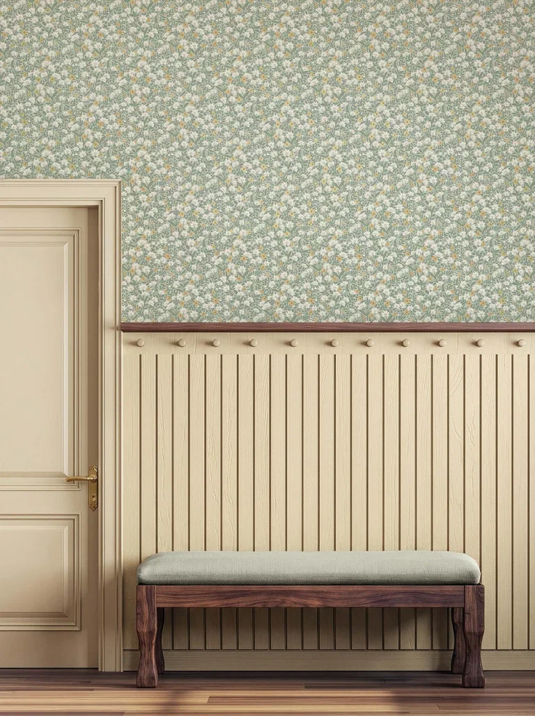 Rifle Paper Co. Sylvie Wallpaper - Sage — Ảnh 2