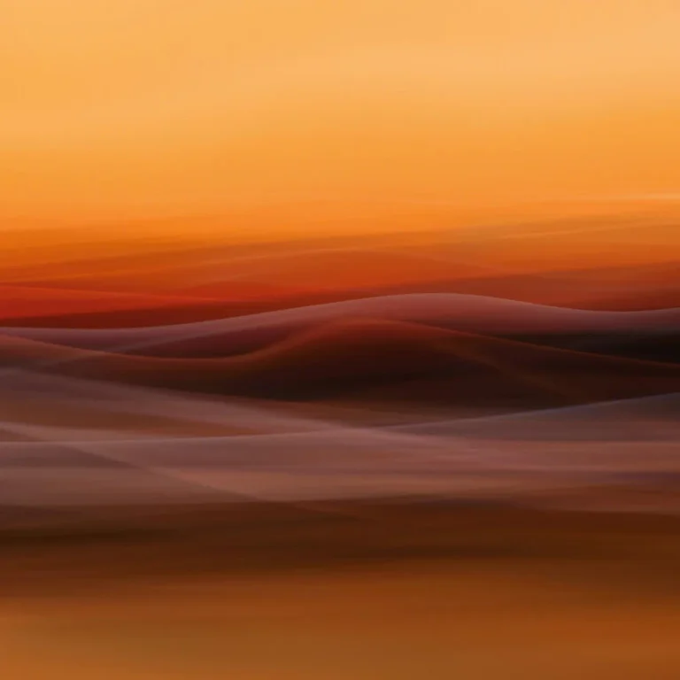 Orange Fog - Wall Mural 5047 - 4 Panel - 192cm x 260cm — Image 4