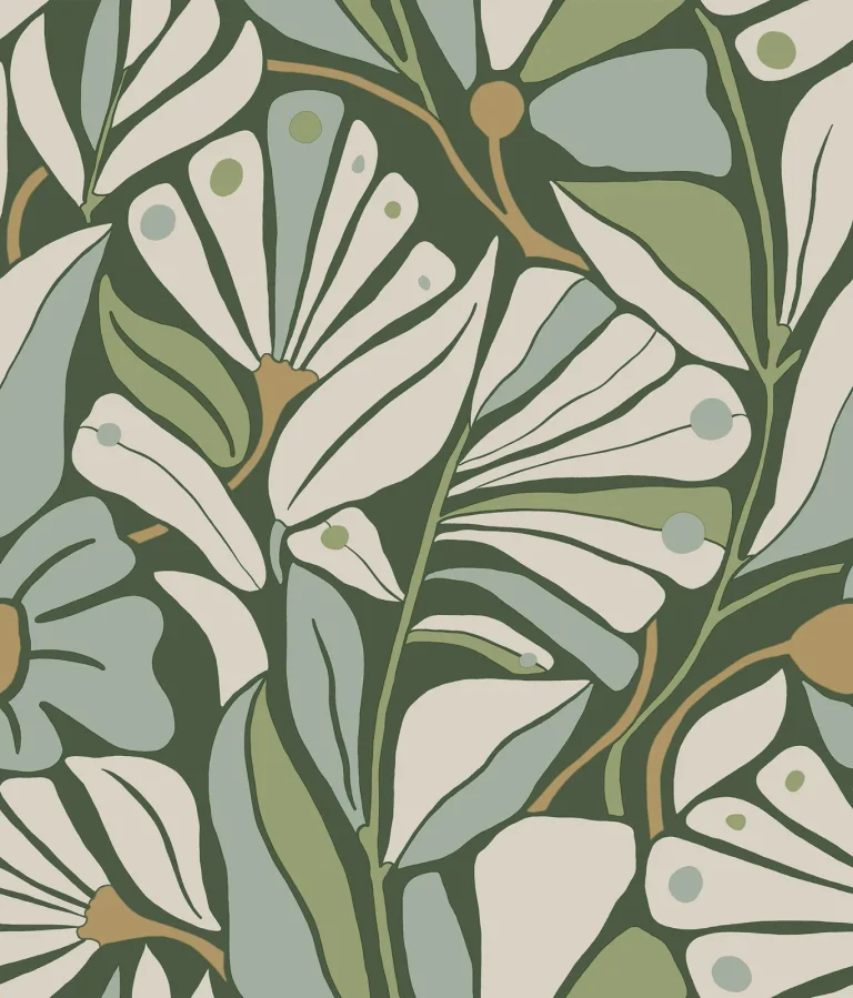 Cabana Club Wallpaper - Lush