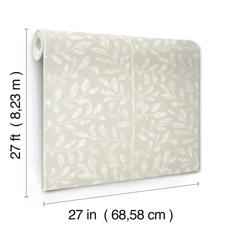 Sagecrest Sapling Wallpaper - Light Grey — Ảnh 4
