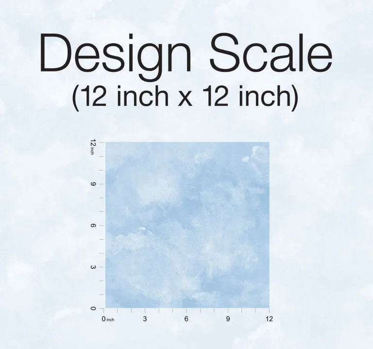 Atrium Clouds Peel and Stick Wallpaper - Blue — Ảnh 8
