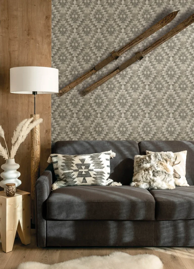 Chesapeake Montana Wallpaper - Charcoal — Ảnh 7