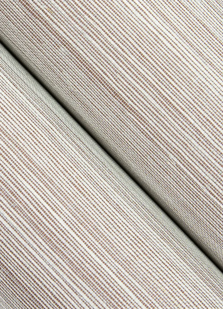 Kenter Sisal Grasscloth Wallpaper - Burgundy — Ảnh 2