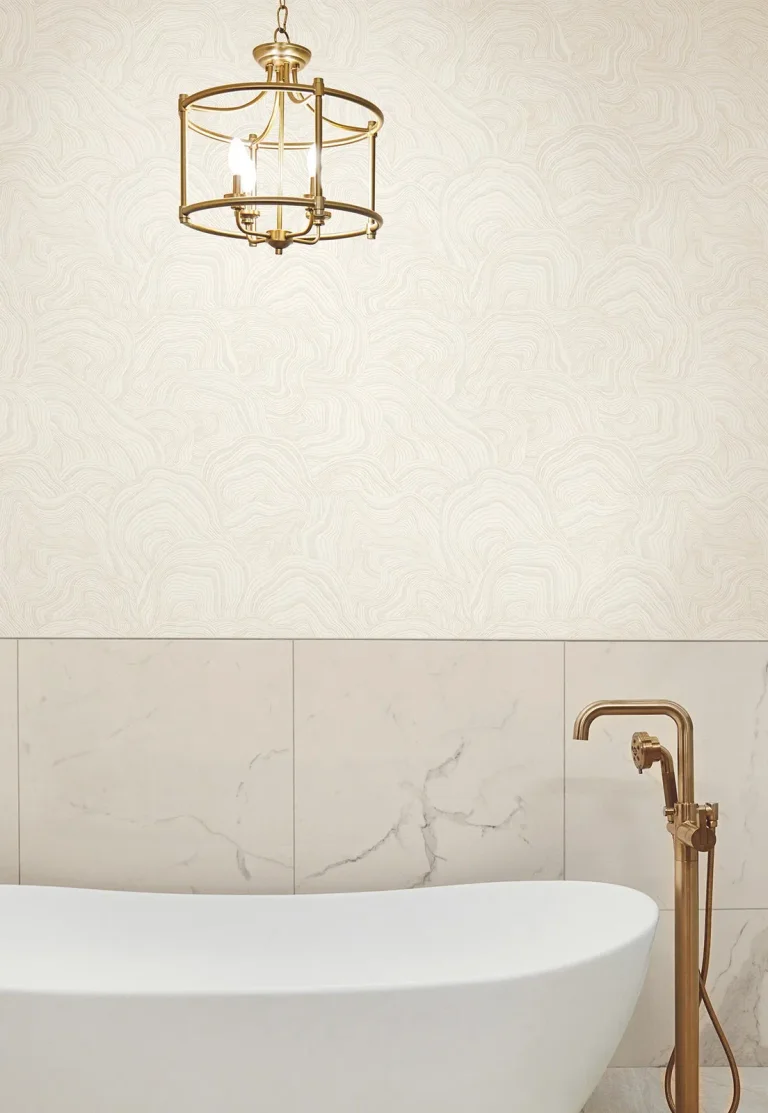 Ronald Redding Geodes Wallpaper - White — Ảnh 2