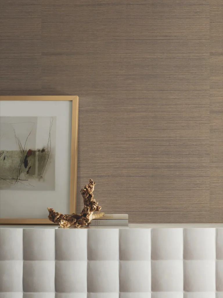 Multi Grass Wallpaper - Gold/Charcoal — Image 3