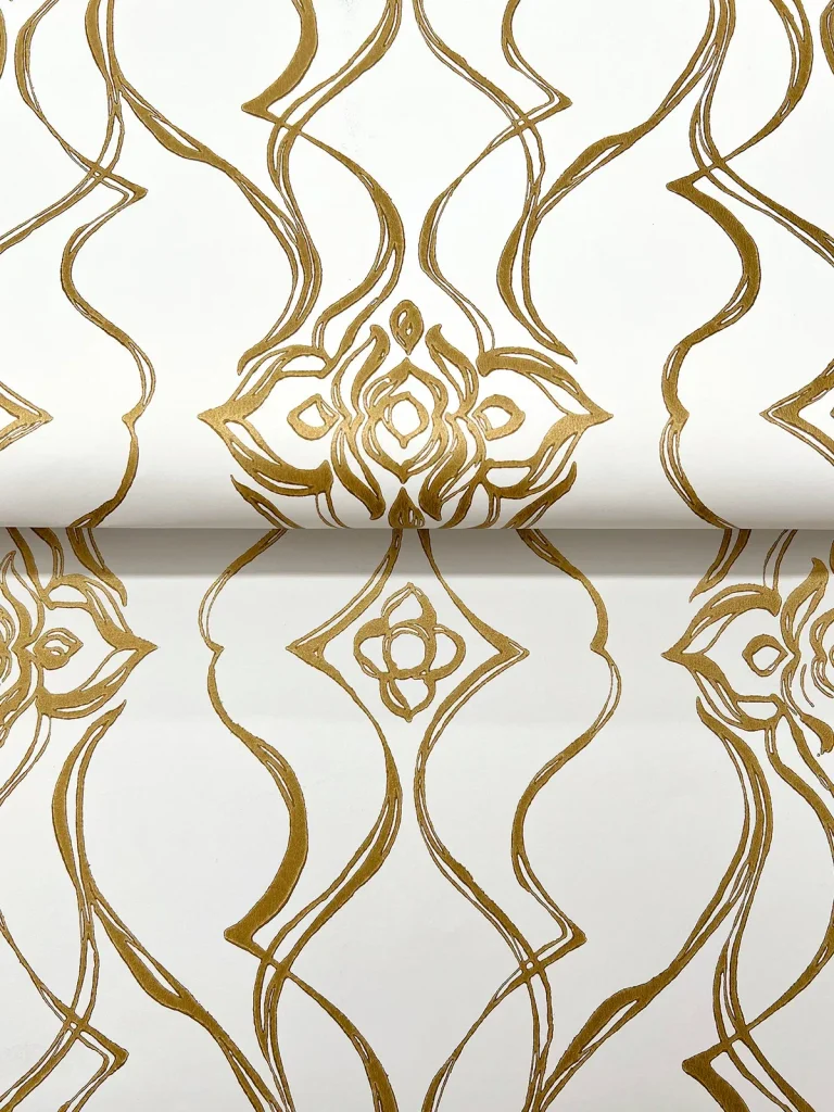 Candice Olson Pirouette Wallpaper - White & Gold — Ảnh 3