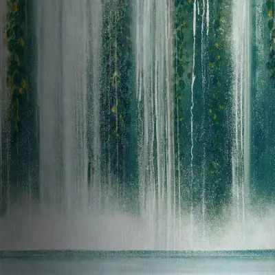 Digital Murals Waterfall