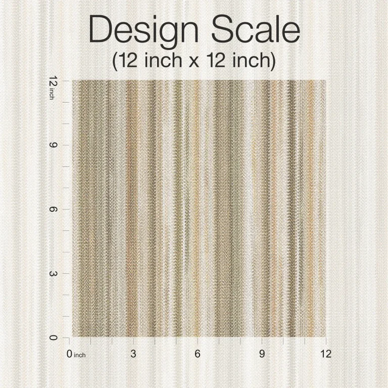 Striped Sunset Wallpaper - Brown/Multi — Image 6
