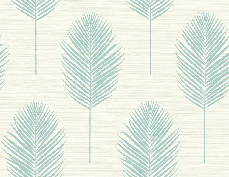 Bali Fern Wallpaper - Aqua — Ảnh 2