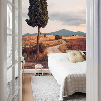 Cypress Road - Wall Mural 5544 - 4 Panel - 192cm x 260cm