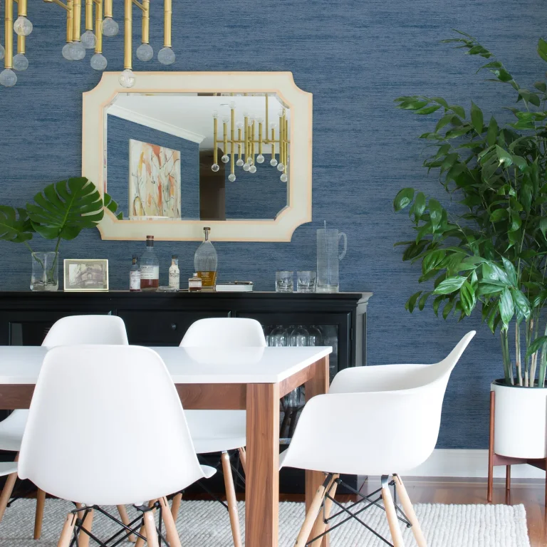 Lindsay Chenille Wallpaper - Denim — Ảnh 2