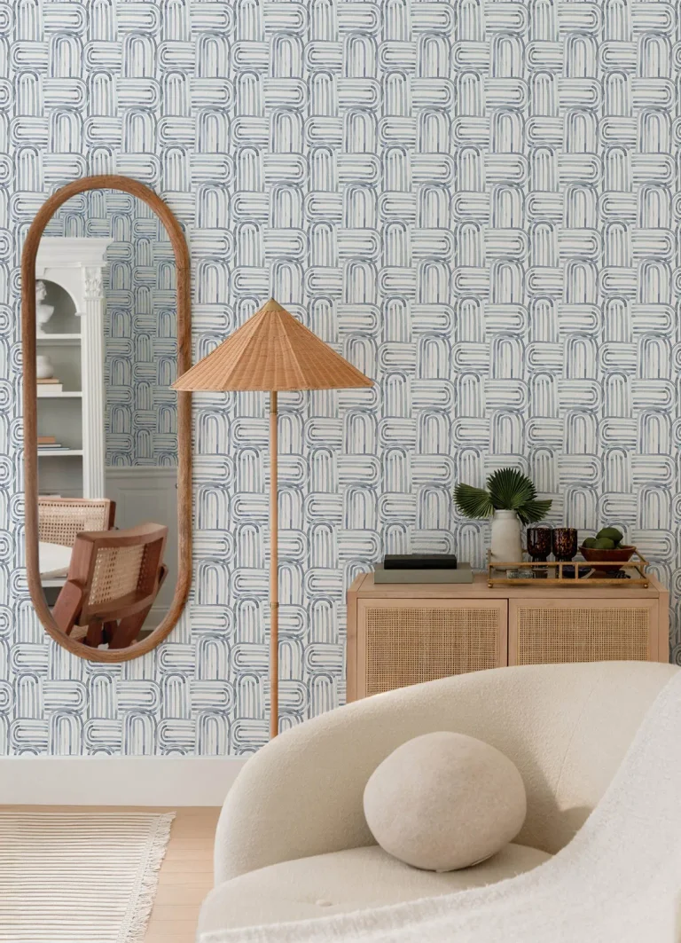 Lolly Arches Wallpaper - Blue — Ảnh 3