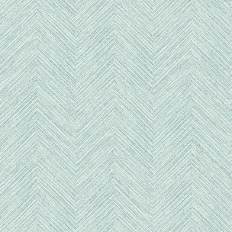 Chesapeake Caladesi Faux Linen Wallpaper - Teal