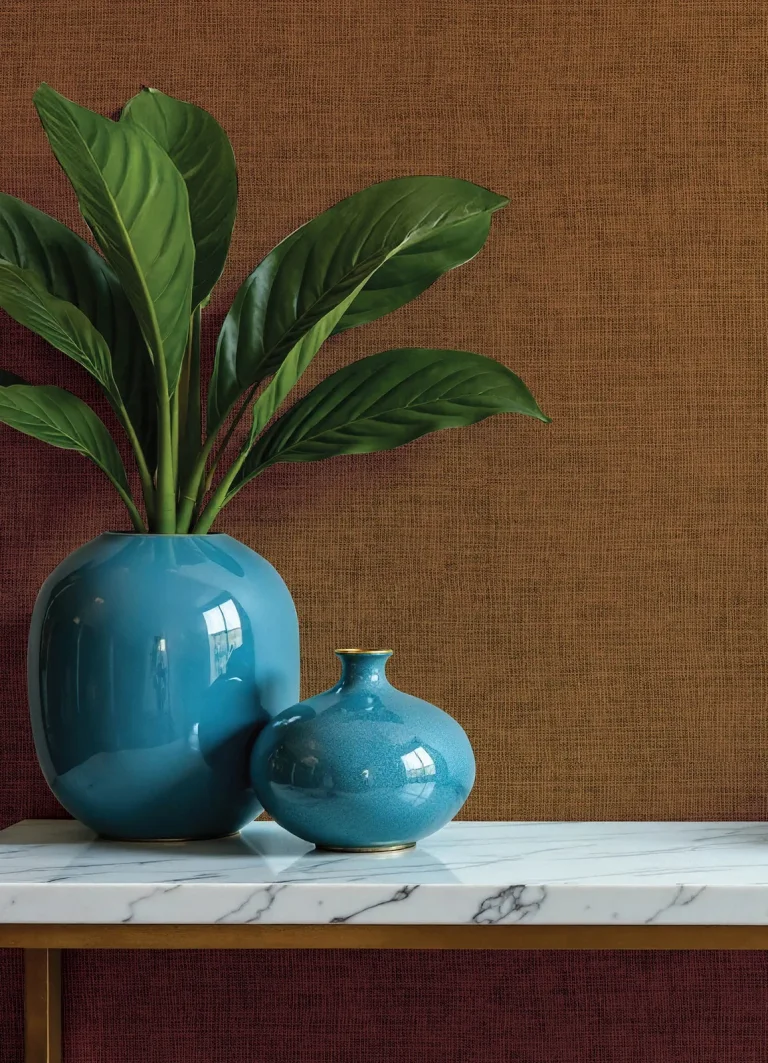 Alba Open Weave Wallpaper - Copper — Ảnh 2