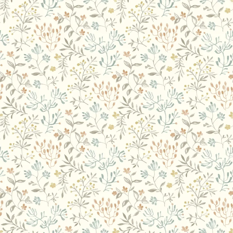 Chesapeake Tarragon Dainty Meadow Wallpaper - Pastel — Ảnh 5