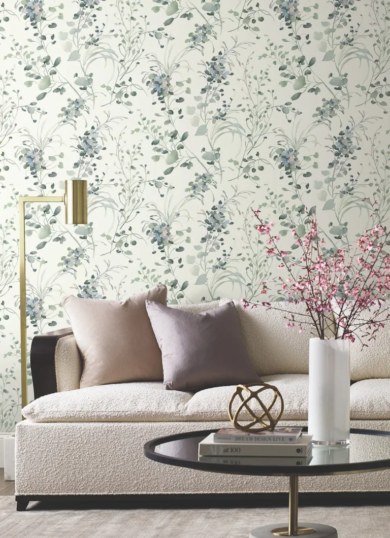 Candice Olson Spring Whispers Wallpaper - Jade — Ảnh 2