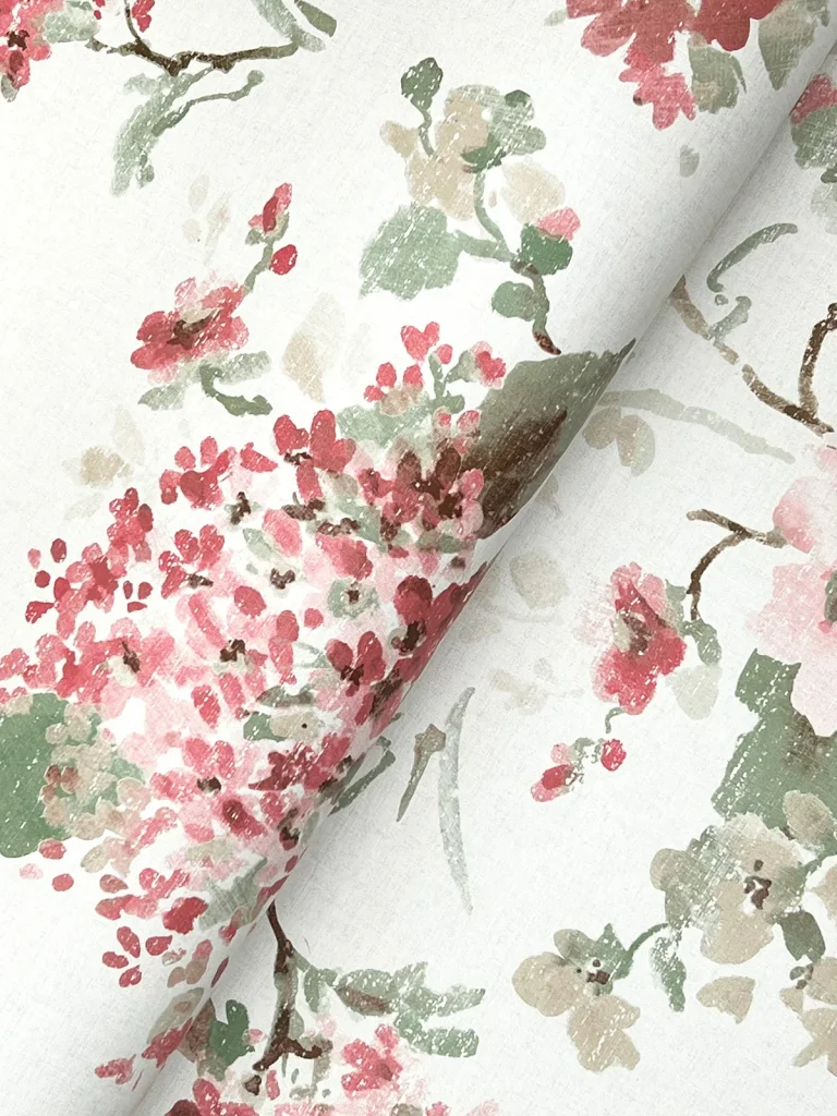 Veiled Garden Floral Wallpaper - Pink — Ảnh 3