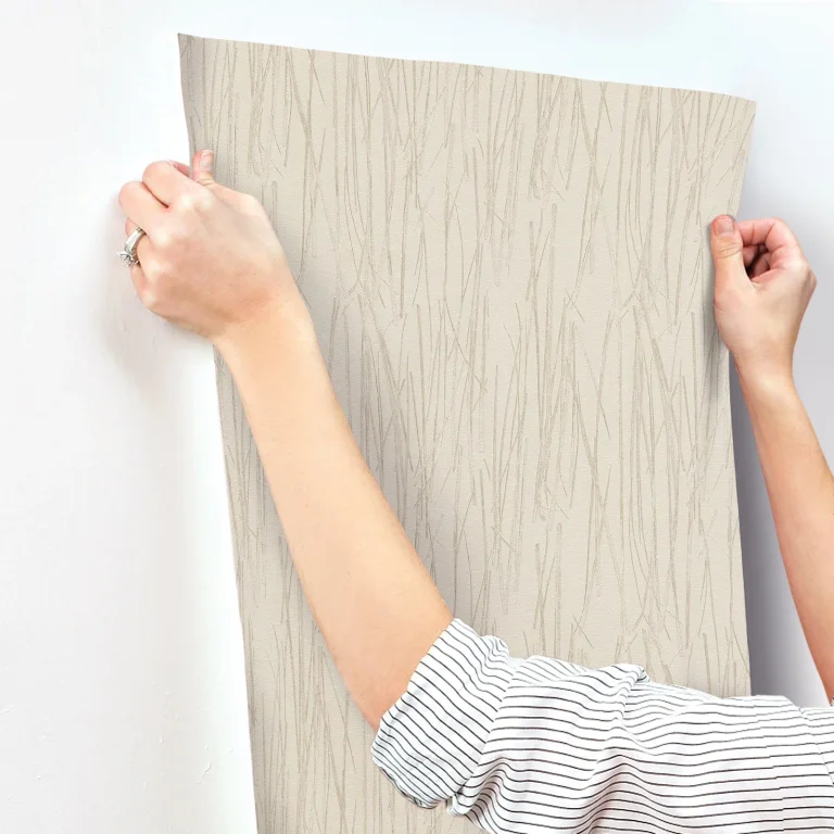 Piedmont Bamboo Wallpaper - Beige — Ảnh 5