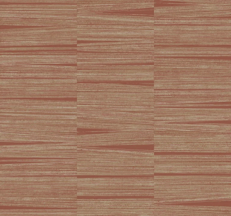Line Stripe Wallpaper - Brick — Image 6