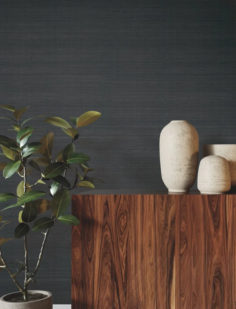 Ronald Redding Sleek Abaca Wallpaper - Peppercorn — Ảnh 4